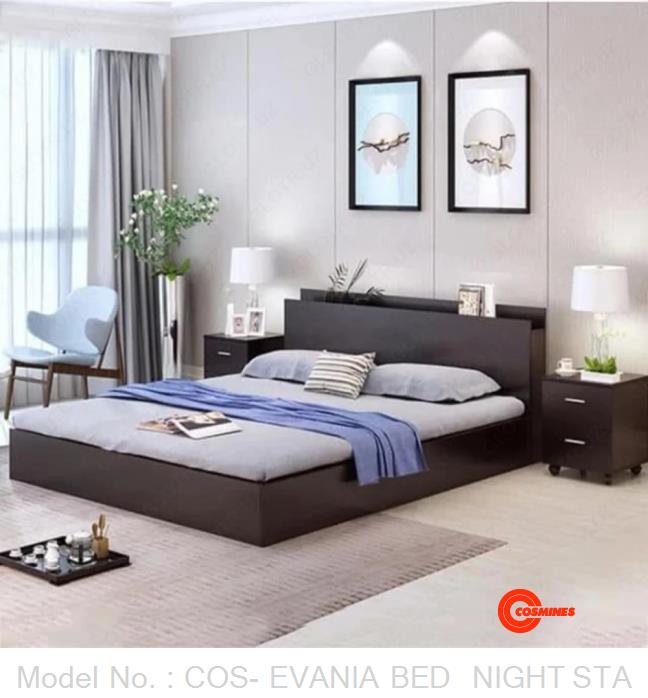 COS- EVANIA BED  NIGHT STAND